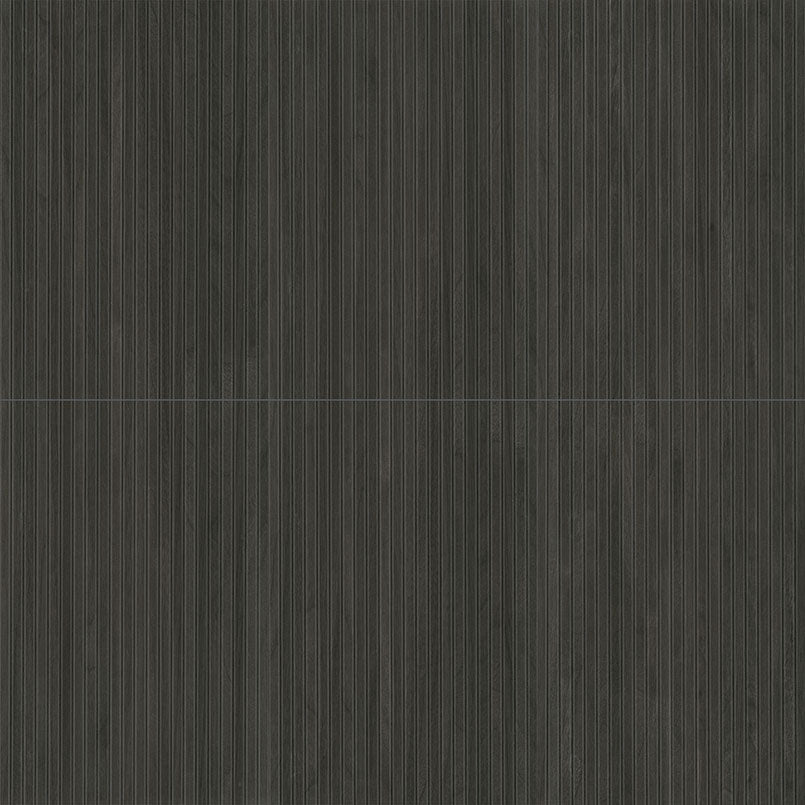 16x48 Urbanslat Mosaic Wood-Look Matte 3D Geometric Fluted Ceramic Tile
