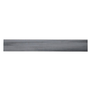 Charcoal Gray - 3.5x24 Watercolor Bullnose Concrete-Look Matte Smooth Porcelain Tile