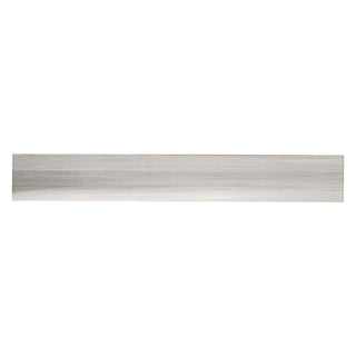 Light Gray - 3.5x24 Watercolor Bullnose Wood-Look Matte Smooth Porcelain Tile