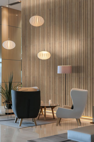 Walnut Brown - 6x16 Sinfonia Mosaic Wood-Look Matte 3D Geometric Faceted Porcelain Tile