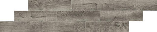 Gray - 6x24 Platinum Natural Wood-Look Matte Smooth Ceramic Tile