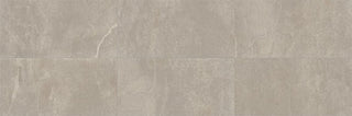 Taupe Gray - 12x24 Historia Linear Natural Marble-Look Polished Smooth Porcelain Tile