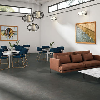 Light Gray - 12x24 Historia Linear Natural Marble-Look Polished Smooth Porcelain Tile