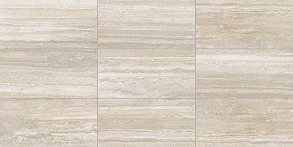 12x24 Reservorio Natural Stone-Look Matte Smooth Porcelain Tile Beige
