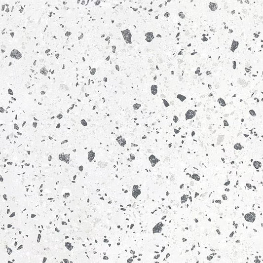 Speckled White - 12x24 Poke Speckled Natural Terrazzo-Look Matte Smooth Porcelain Tile