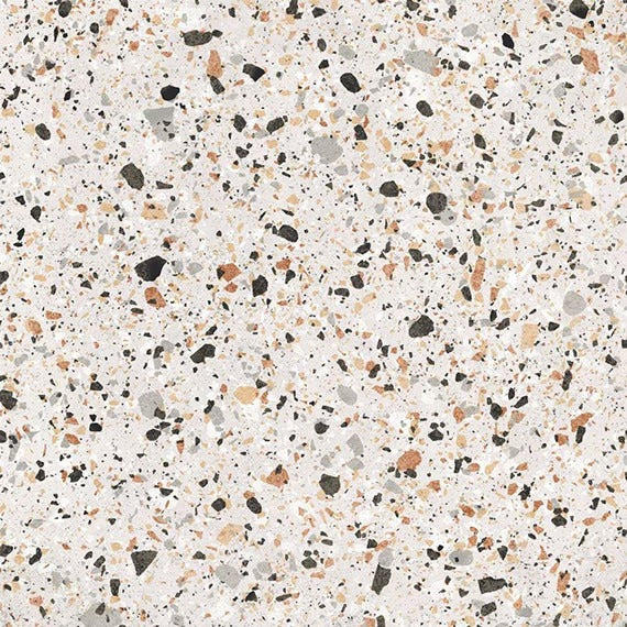 12x24 Poke Speckled Natural Terrazzo-Look Matte Smooth Porcelain Tile