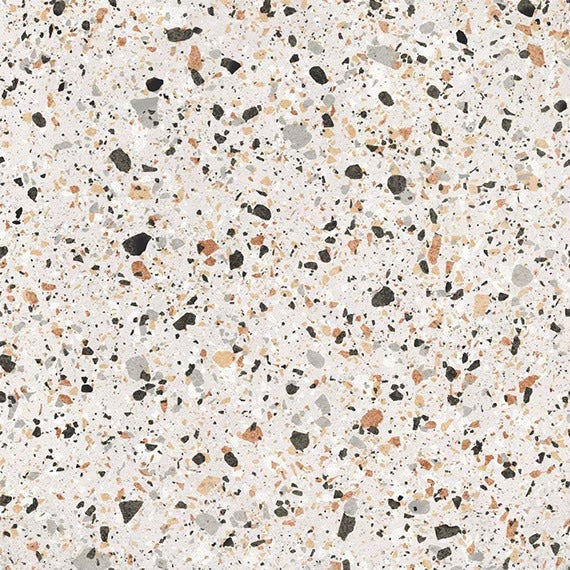 12x24 Poke Speckled Natural Terrazzo-Look Matte Smooth Porcelain Tile