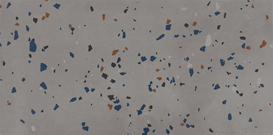 Gray - 12x24 Color Story Floor Speckled Patterned Terrazzo-Look Matte Smooth Porcelain Tile