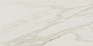 Cream White - 12x24 Perpetuo Light Veining Natural Marble-Look Matte Smooth Porcelain Tile