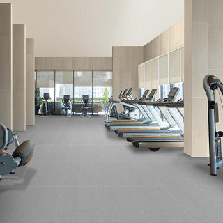 Soft Gray - 12x24 Crafter Natural Concrete-Look Matte Textured Porcelain Tile