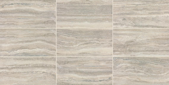 15x30 Calligo Light Veining Natural Stone-Look Matte Smooth Porcelain Tile Nimbus Gray