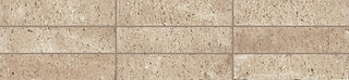 Warm Beige - 2x9 Curation Stacked Mixed-Color Look Matte Smooth Porcelain Tile