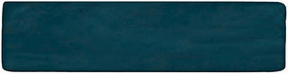 Ocean Blue - 3x12 Artcrafted Handcrafted Solid-Color Glossy Smooth Ceramic Tile