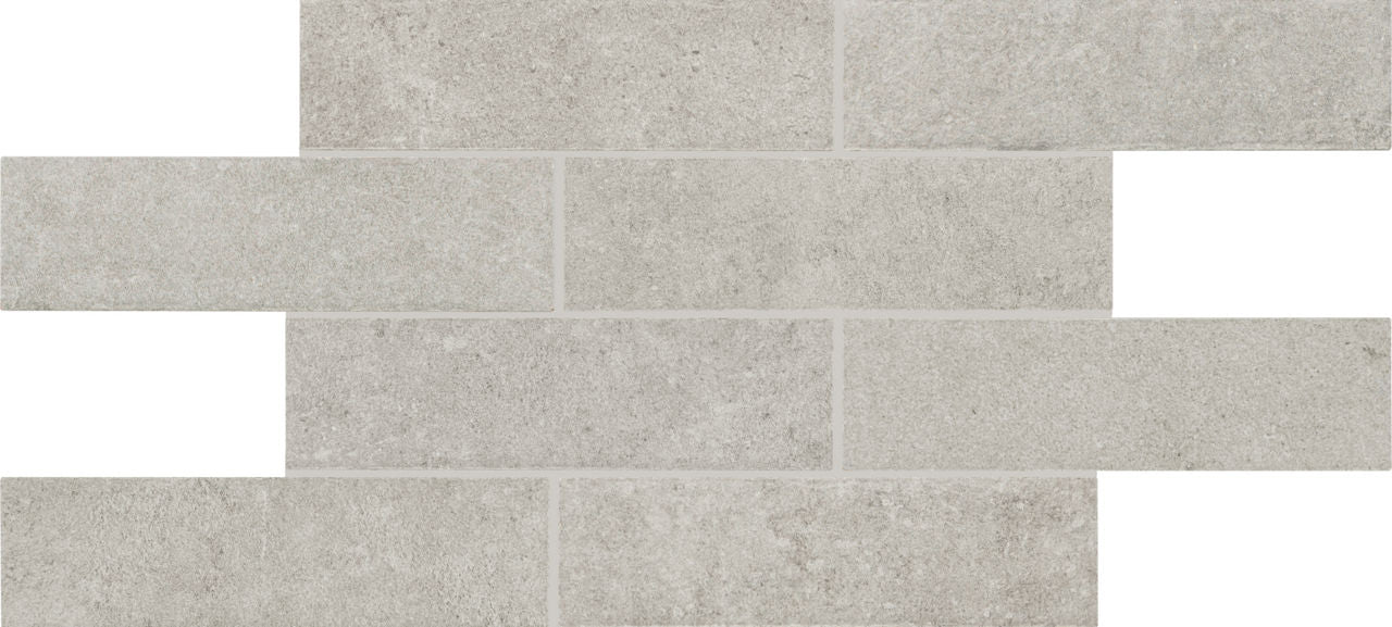 6x24 Historic Limestone Natural Stone-Look Matte Textured Porcelain Tile