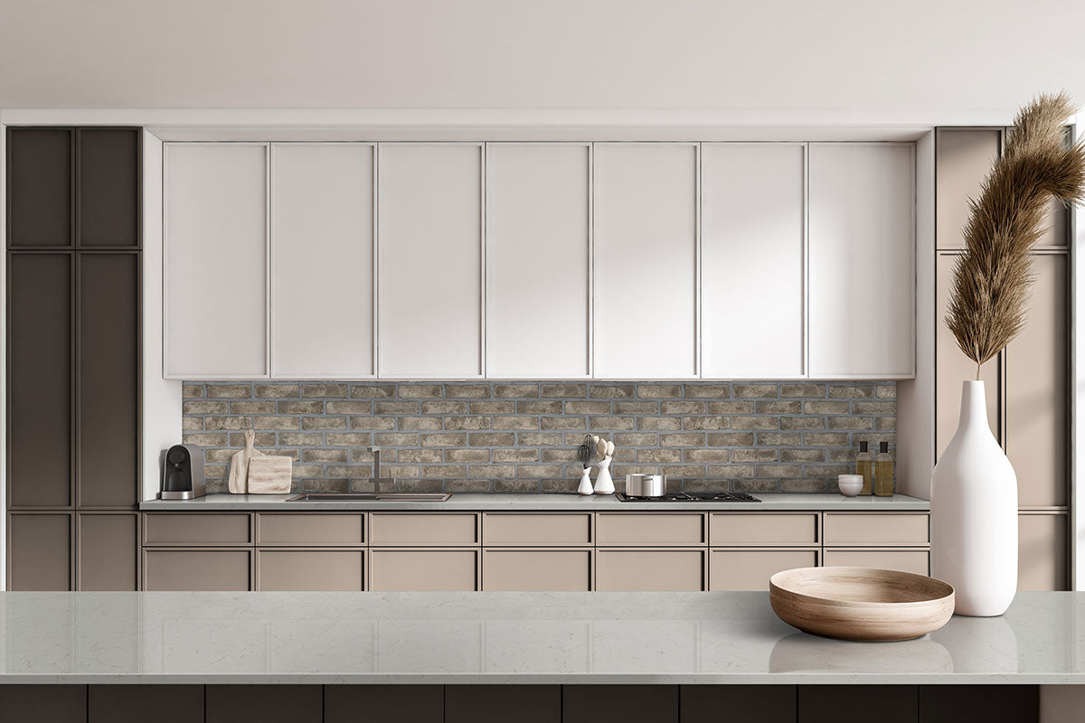 2.25x7.5 Doverton Mosaic Natural-Look Matte Rough Faux Brick Tile