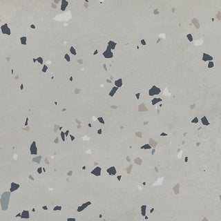 Light Gray - 12x12 Color Story Floor Speckled Patterned Terrazzo-Look Matte Smooth Porcelain Tile