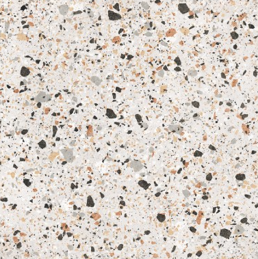 24x24 Poke Natural Terrazzo-Look Matte Smooth Porcelain Tile