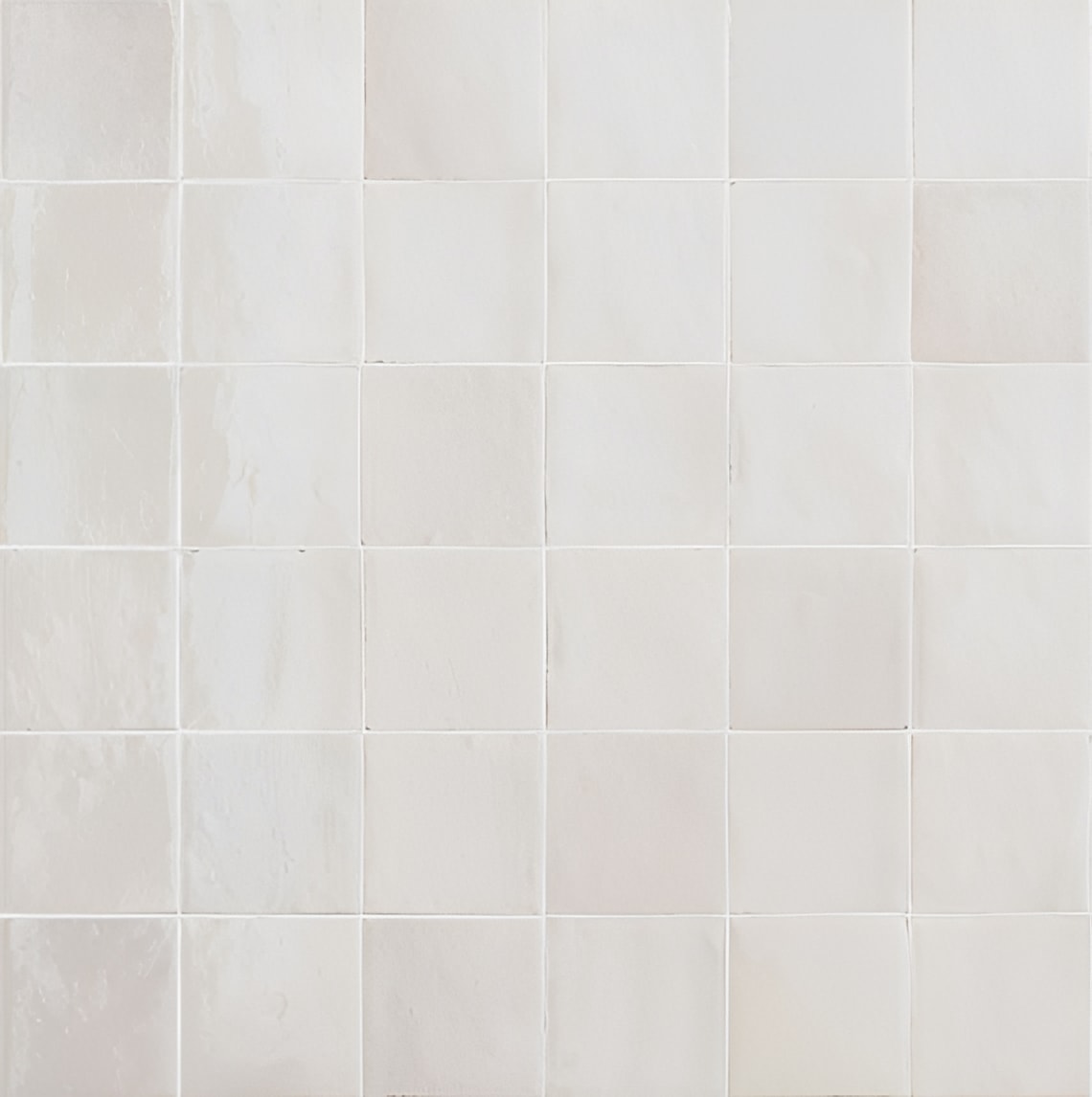 4x4 Zellige Neo Natural Mixed-Color Glossy Undulated Ceramic Tile
