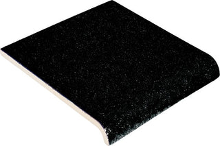 Black - 6x6 Color Wheel Splash Solid-Color Abrasive Speckled Texture Ceramic Tile