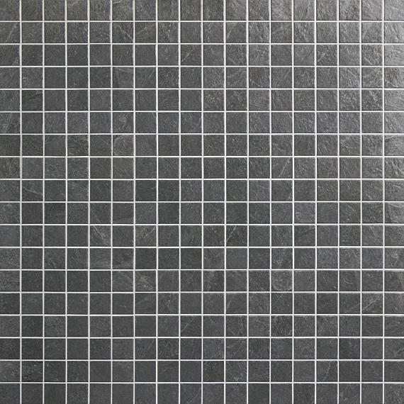 2x2 Constant Mosaic Stone-Look Matte Gritty Porcelain Tile Charcoal Gray