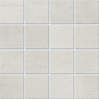 Soft White - 12x12 Illusionist Mosaic Concrete-Look Matte Smooth Porcelain Tile