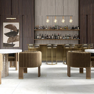 Taupe Grey - 12x24 Illusionist Mosaic Concrete-Look Matte Smooth Porcelain Tile