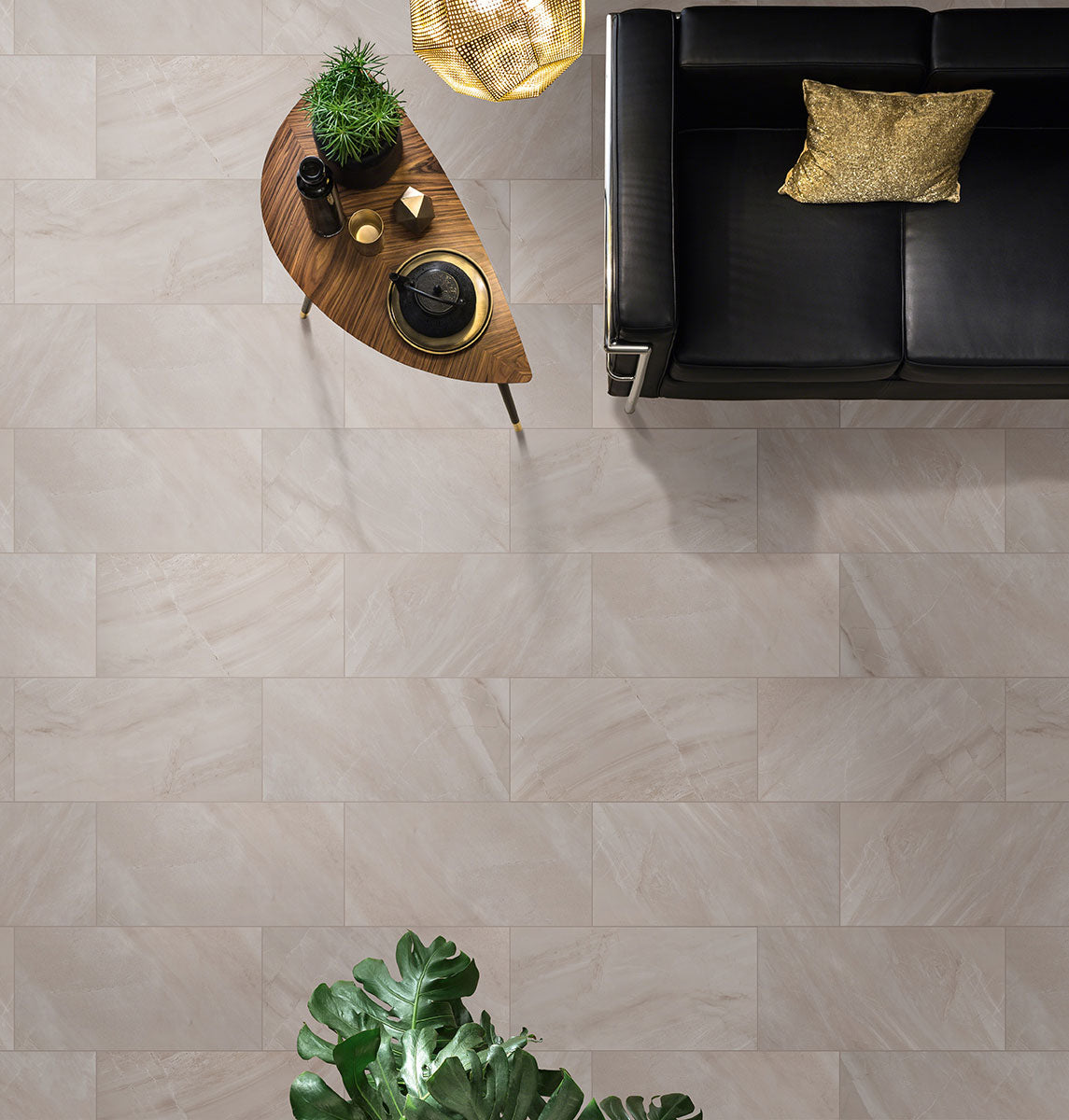 12x24 Adella Stone-Look Matte Smooth Ceramic Tile