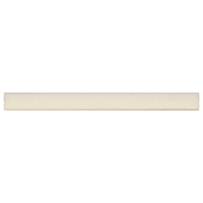 5/8x6 Antique Circle Quarter Round Solid-Color Glossy Smooth Ceramic Tile