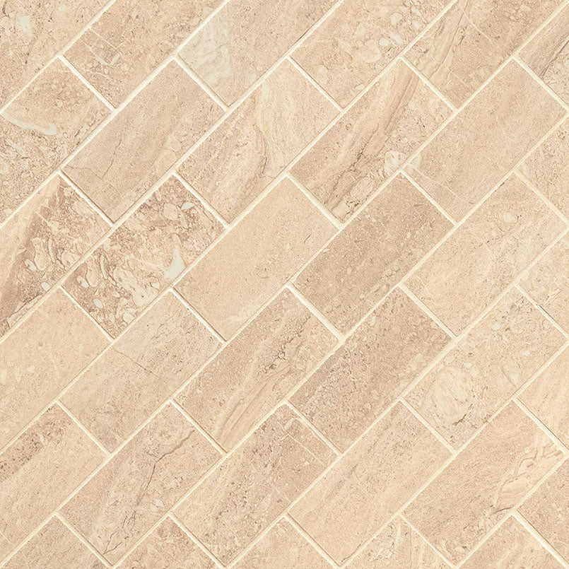 2x4 Aria Oro Stone-Look Polished Smooth Porcelain Tile