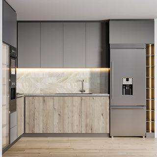Sand Beige - 4x12 Arabescato Natural-Look Honed Smooth Marble Tile
