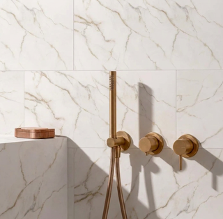Soft White - 12x24 Kaya Marble-Look Matte Smooth Porcelain Tile