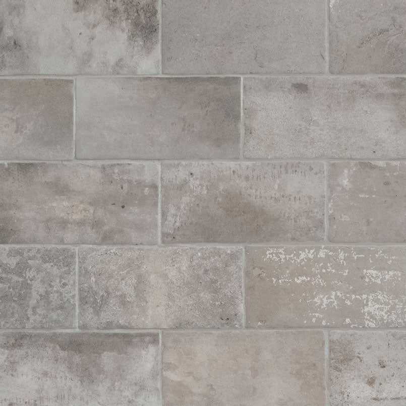 5x10 Brickstone Natural-Look Matte Textured Faux Stone Tile