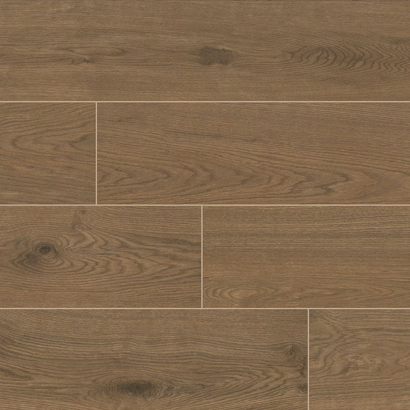 9x47 Cabana Wood-Look Matte Smooth Porcelain Tile
