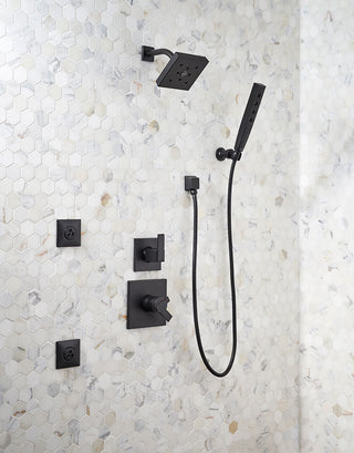 White Gray - 12x12 Calacatta Hexagon Mosaic Mixed-Color Polished Smooth Marble Tile