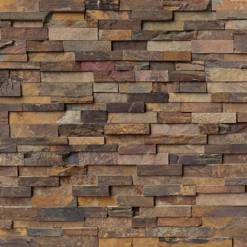6x24 California Natural-Look Matte Textured Slate Tile