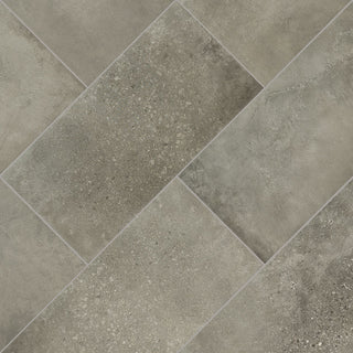 Dark Gray - 24x48 Calypso Concrete-Look Matte Textured Porcelain Tile