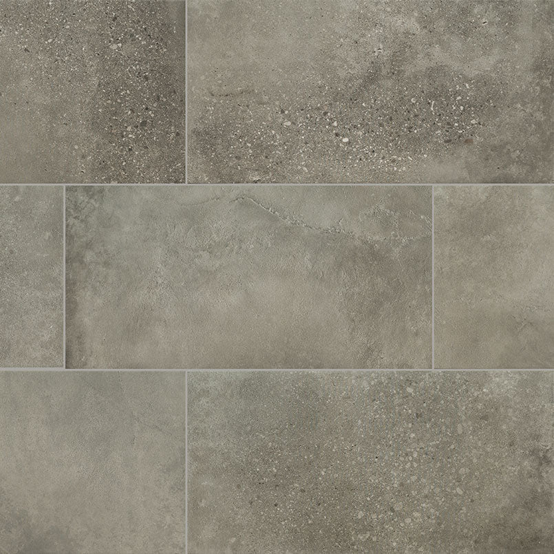 24x48 Calypso Concrete-Look Matte Textured Porcelain Tile
