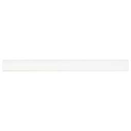 5/8x6 Whisper Quarter Round Solid-Color Glossy Smooth Ceramic Tile