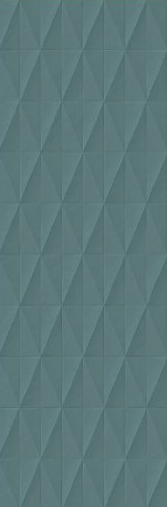 15x48 Eclettica 3D-Geometric Diamond Solid-Color Glossy Smooth Porcelain Tile