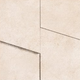 11x11 Terratech  Mosaic Concrete-Look Matte 3D-Geometric Porcelain Tile Cream White