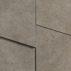 11x11 Terratech  Mosaic Concrete-Look Matte 3D-Geometric Porcelain Tile Moss Gray