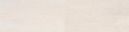 10x14 Cove Creek  Natural Stone-Look Matte Smooth Porcelain Tile Off White