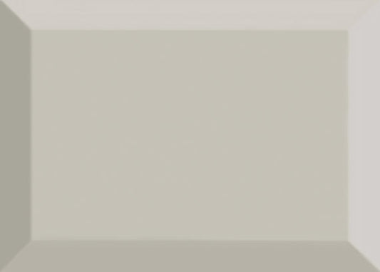 8x24 Hawthorne Natural Solid-Color Glossy Beveled Ceramic Tile