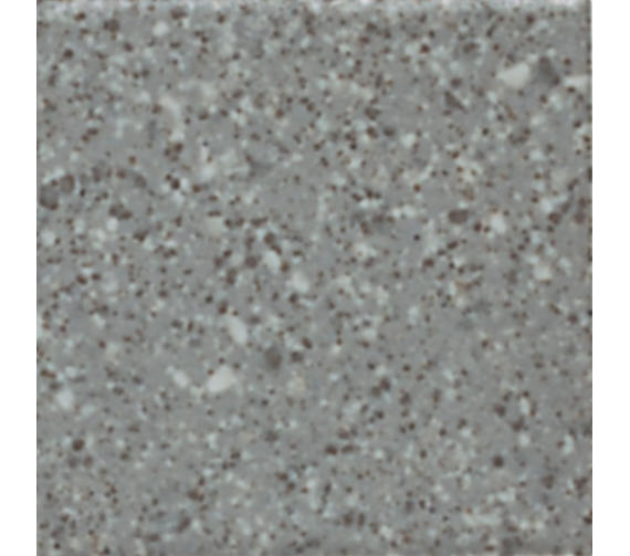 1x1 Unglazed Mosaics Speckled Straight Joint  Mixed-Color Matte Smooth Porcelain Tile Soft Gray