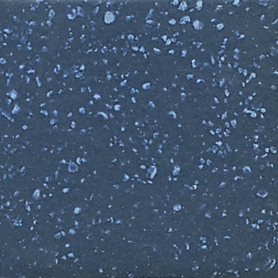 1x1 Unglazed Mosaics Speckled  Mosaic Mixed-Color Matte Smooth Porcelain Tile Dark Blue