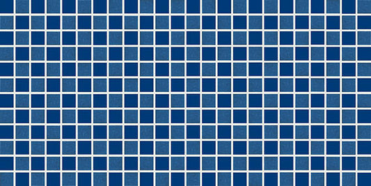 1x1 Unglazed Mosaics Random Pattern  Mosaic Mixed-Color Matte Smooth Porcelain Tile Navy Blue