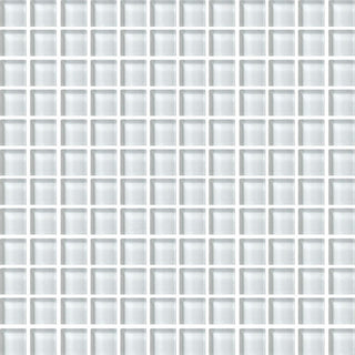 12x12 Color Wave Straight Joint Mosaic Solid-Color Glossy Smooth Glass Tile