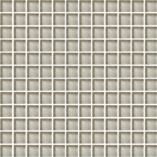 12x12 Color Wave Straight Joint Mosaic Solid-Color Glossy Smooth Glass Tile