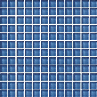 12x12 Color Wave Straight Joint Mosaic Solid-Color Glossy Smooth Glass Tile