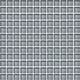 1x1 Color Wave Straight Joint  Mosaic Solid-Color Glossy Smooth Glass Tile Gray